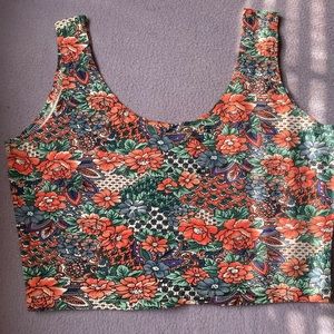 Juniors floral top